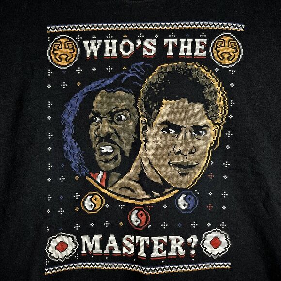 WHOSE THE MASTER COD HOLIDAY SWEATER T-ShirtWHOSE THE MASTER Size M 159 - Picture 2 of 7